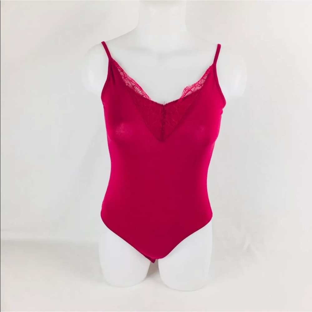 American Rag Womens Spaghetti Bodysuit XS (A36)